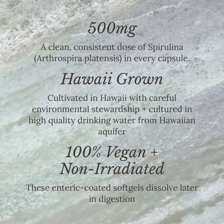 Spirulina 500mg